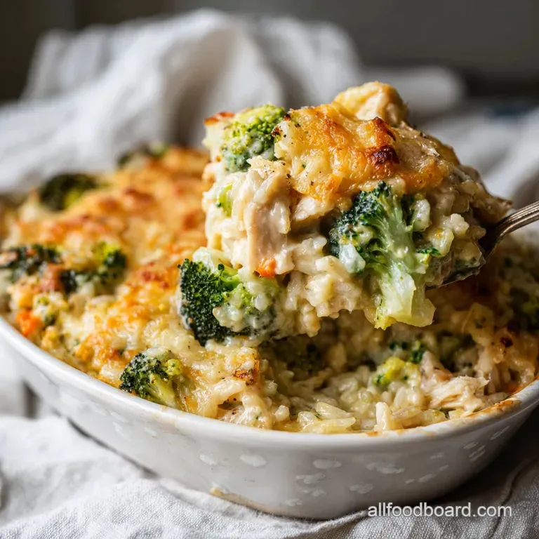 Chicken Broccoli Casserole: Creamy and Cheesy