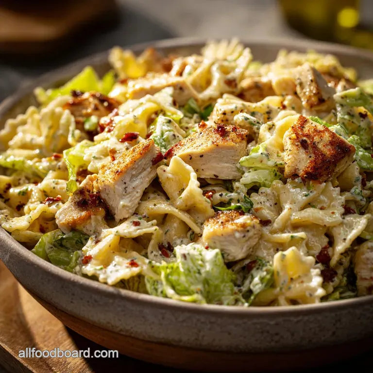 Chicken Caesar Pasta Salad: The Great Crossover