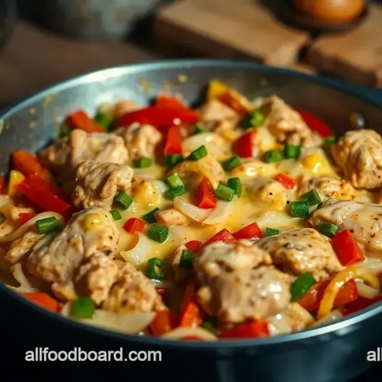 Chicken Cheesesteak Skillet: A Lighter Twist on a Classic
