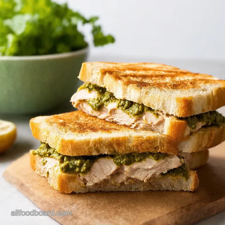 Chicken Pesto Panini An ItalianAmerican Classic