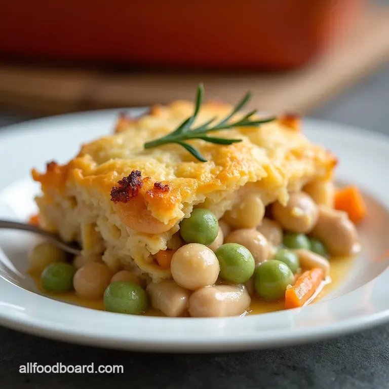 Chicken Pot Pie Casserole Comfort in a Dish