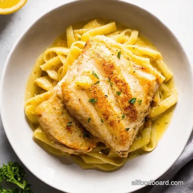 Chicken Scallopini with Lemon Butter Sauce