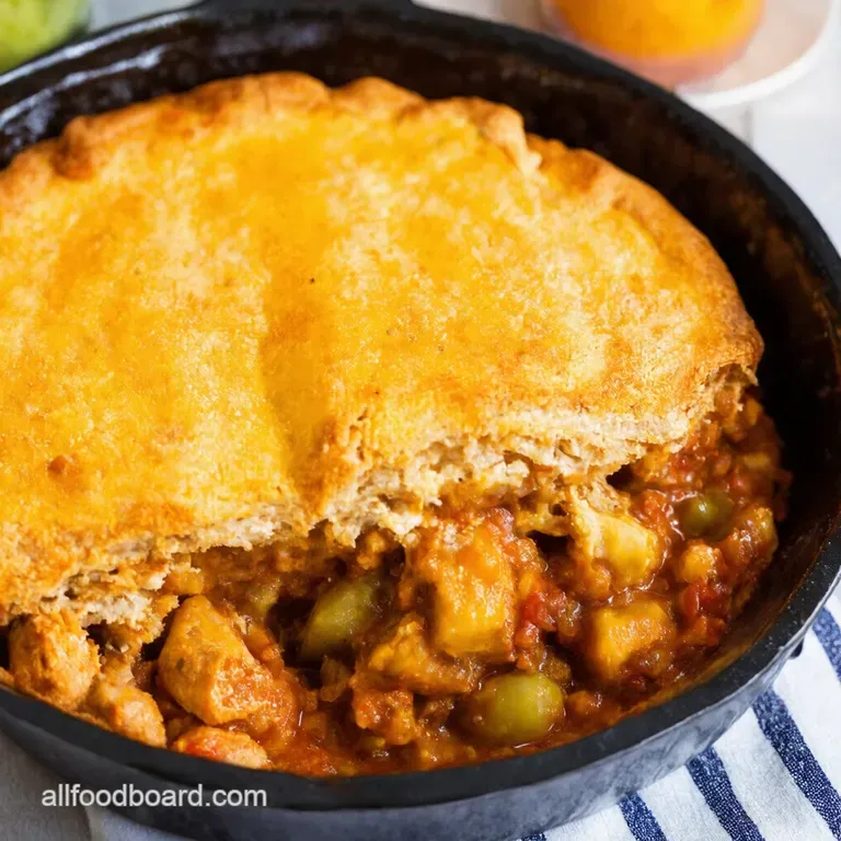 Chicken Tamale Pie A TexMex Twist on Comfort Food presentation
