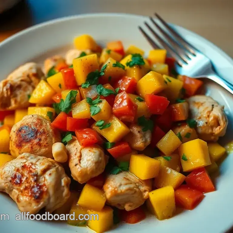 Chicken with Mango Salsa: A Tropical Delight
