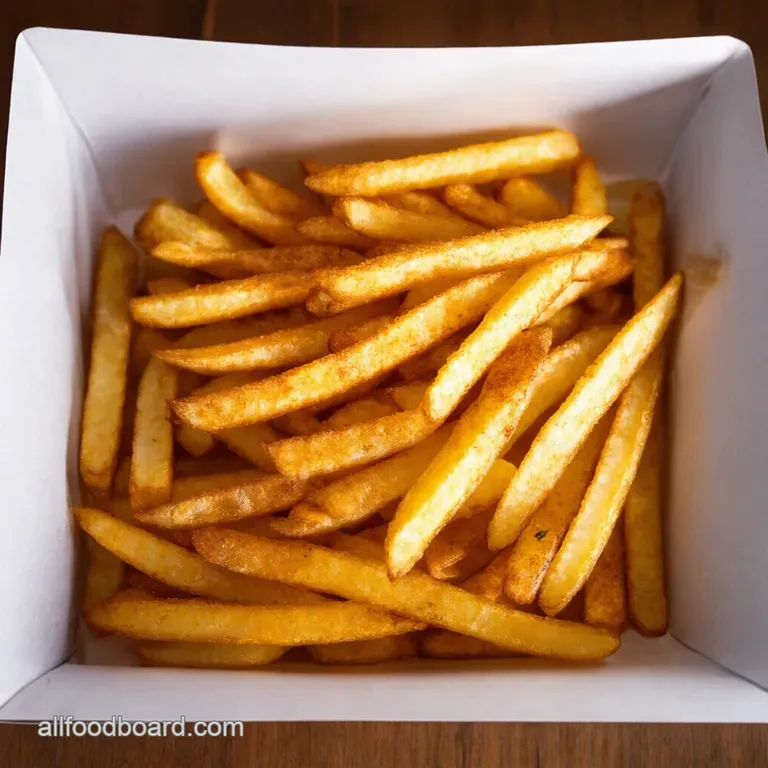 Chip Shop Dreams Homemade Crispy Seasoned French Fries