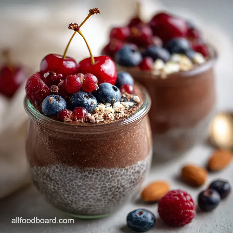 Chocolate Chia Seed Pudding: High Protein