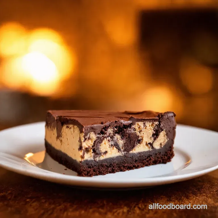 Chocolate Cookie Swirl Cheesecake A Decadent Delight presentation