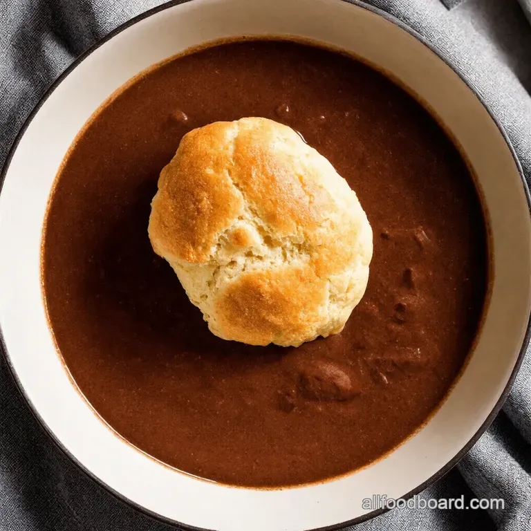Southern Chocolate Gravy An Easy Biscuit Topping Recipe Chocolate Gravy A Southern Classic