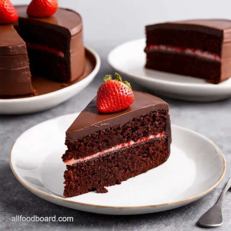 Chocolate Strawberry Dream Cake