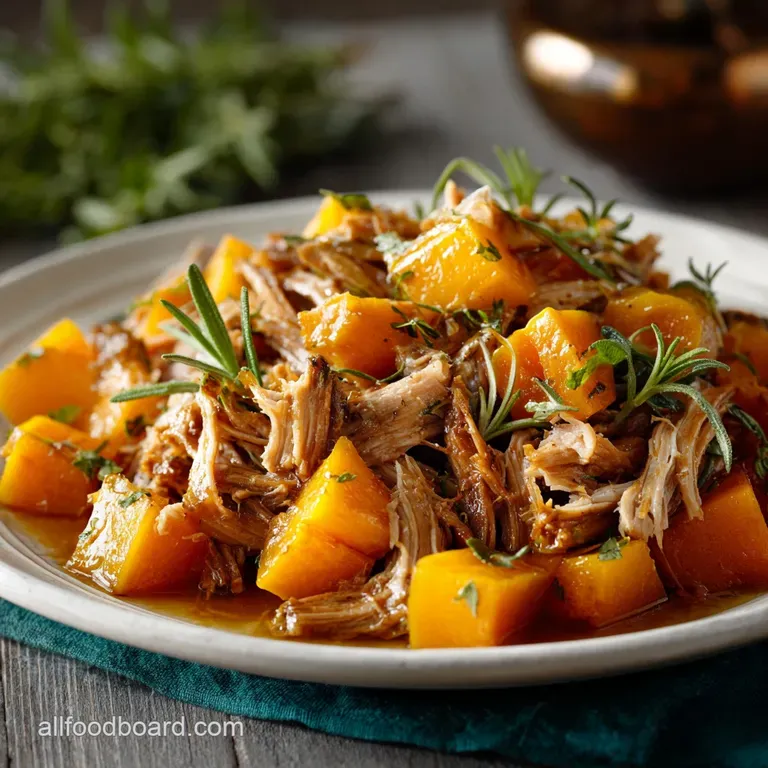 Fall Crockpot Recipes: Cider Butternut Pulled Pork