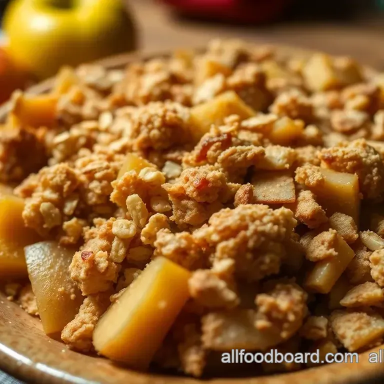 Classic Apple Crisp with Oat Topping