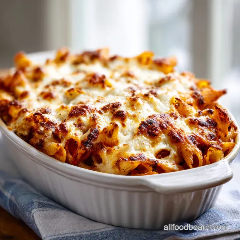 Baked Mostaccioli: A Hearty Italian-American Classic