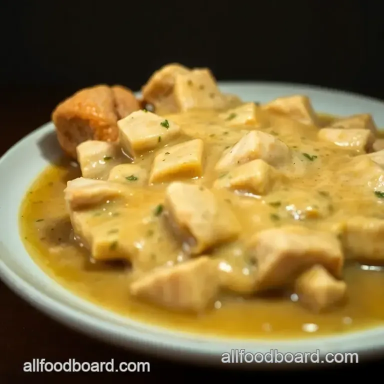 Classic Chicken Gravy: Rich Flavorful and Foolproof presentation