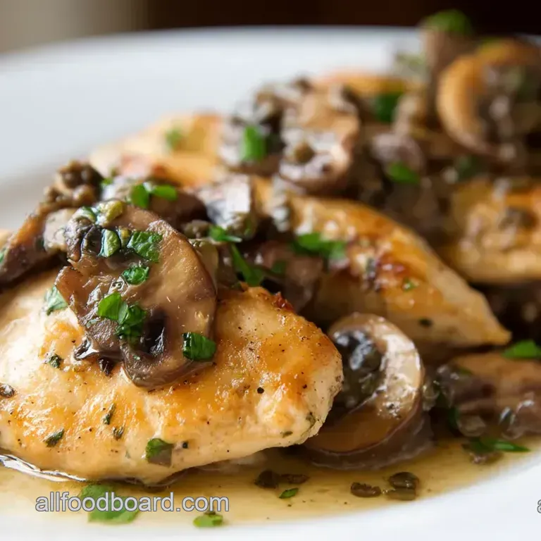 Classic Chicken Marsala
