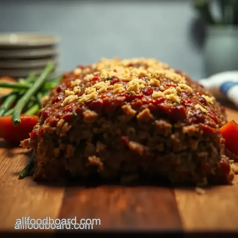 Classic Comfort Easy Meatloaf presentation