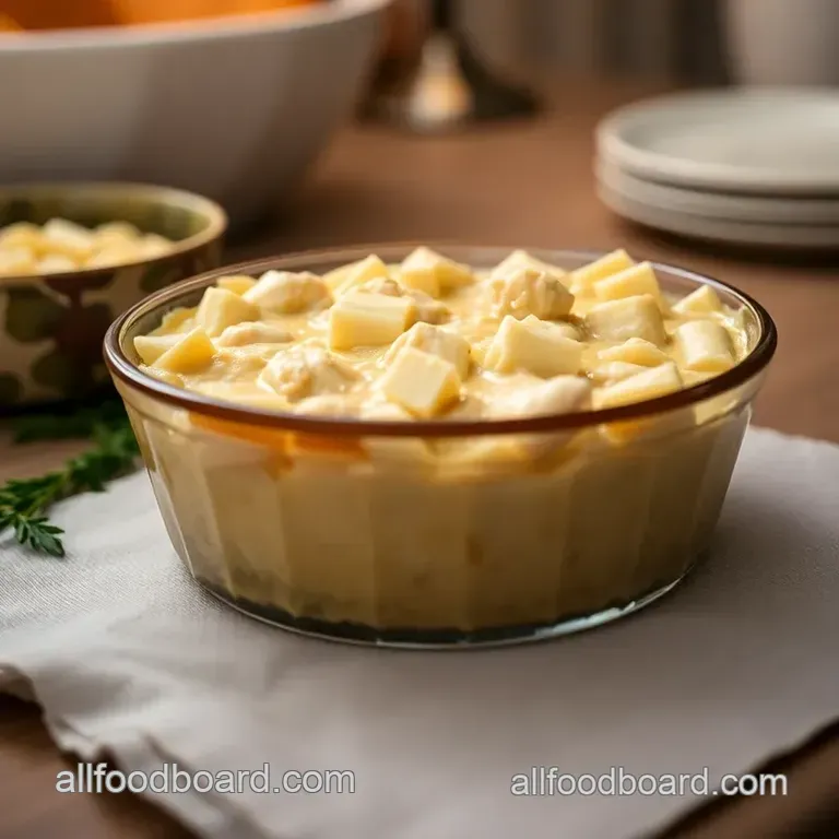 Classic Comfort: Homemade Chicken Pot Pie presentation