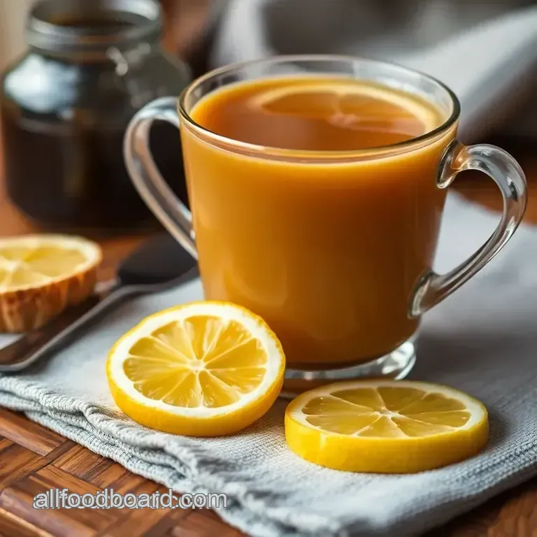Classic Comfort Hot Toddy presentation