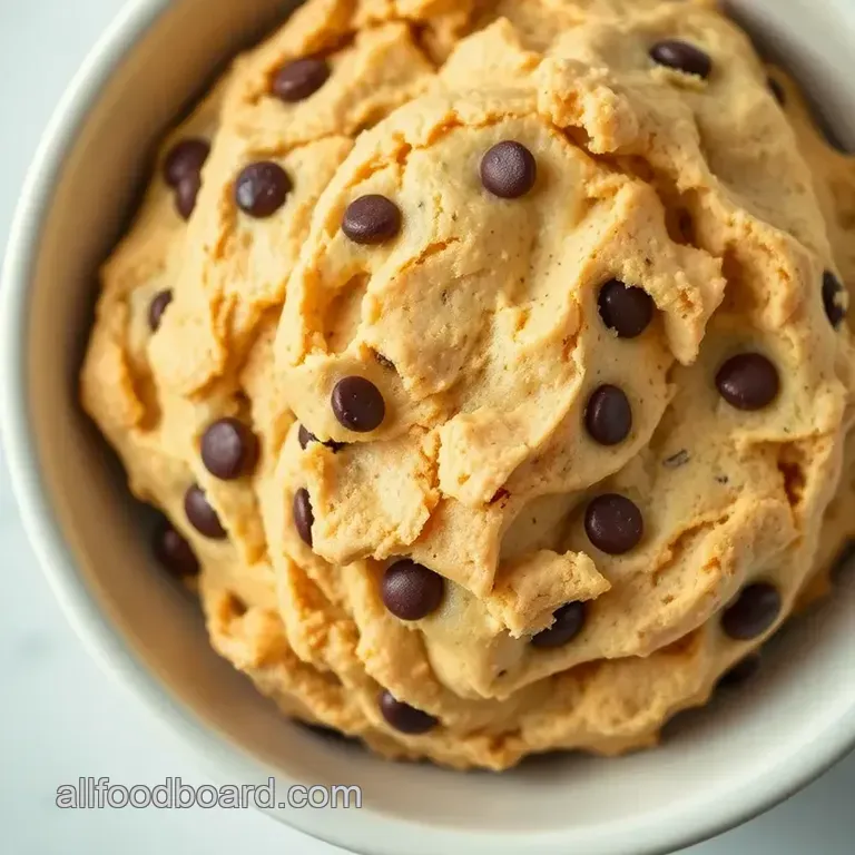 Classic Edible Cookie Dough &mdash; Safe to Eat Irresistibly Delicious presentation