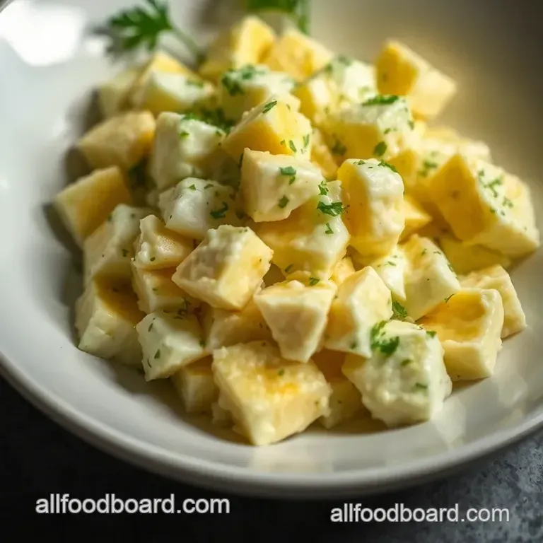 Classic Egg Salad with a Twist presentation