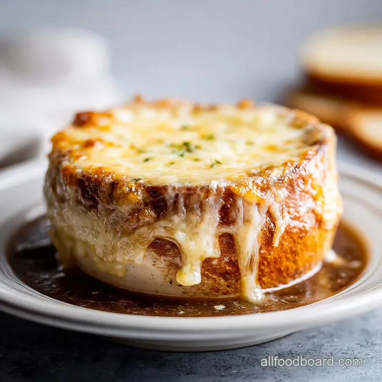 French Onion Soup: Rich and Caramelized
