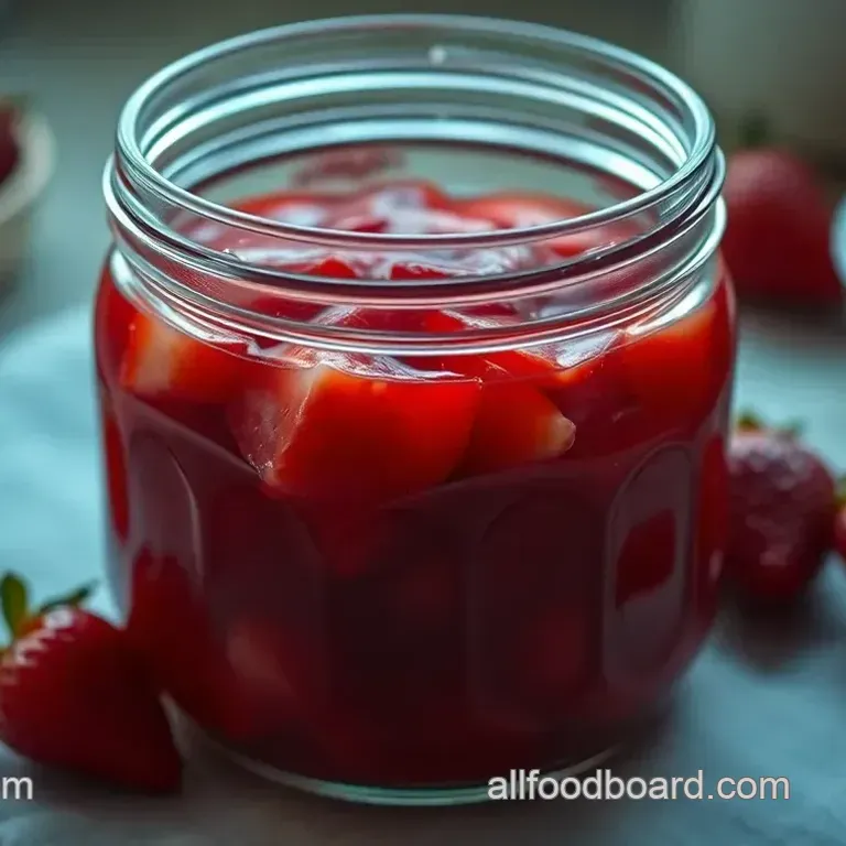 Classic Homemade Strawberry Jam