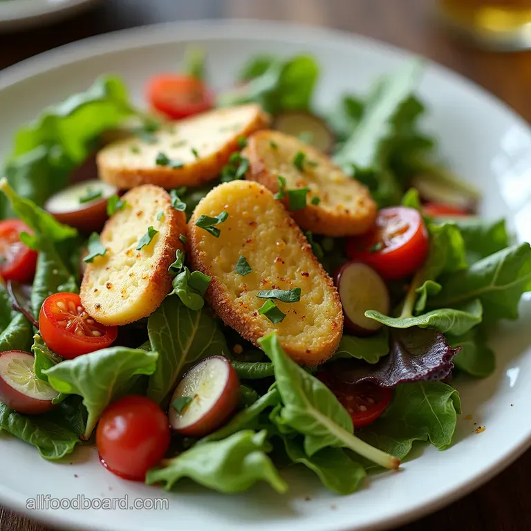 The Perfect PubStyle House Salad Crisp Greens Tangy Vinaigrette