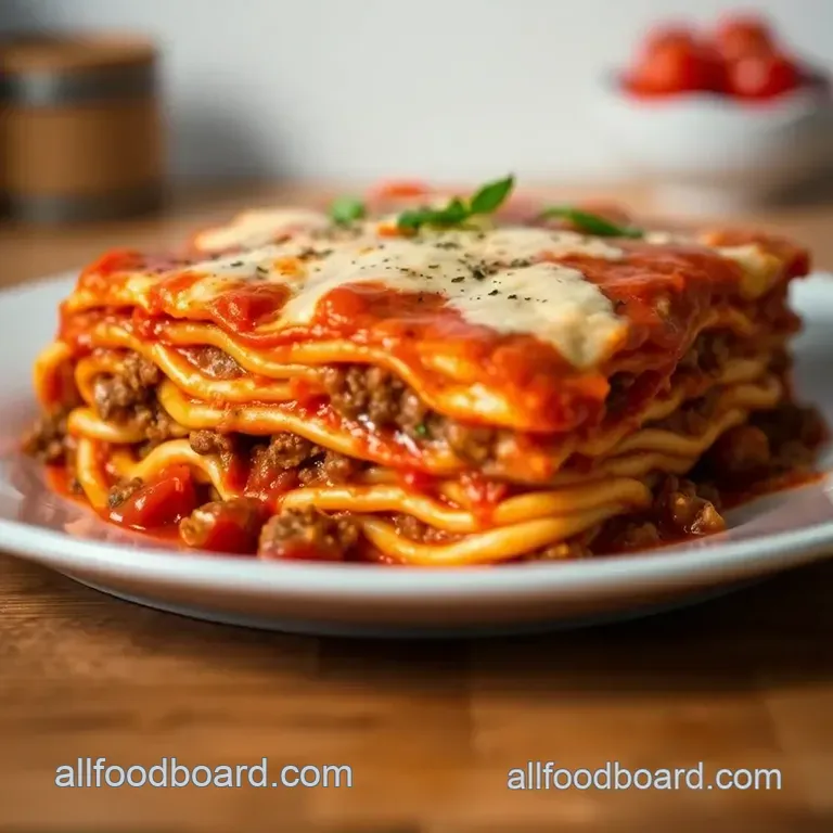 Classic Italian Lasagna: A Comforting Family Favorite presentation