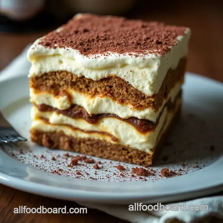 Classic Italian Tiramisu: Layered Delight in Every Bite presentation