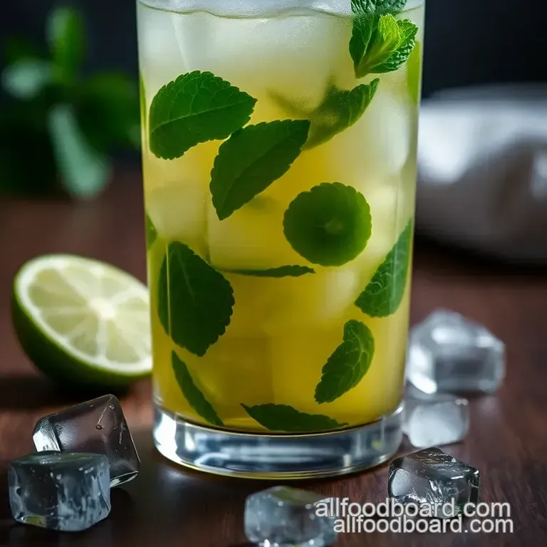 Classic Mojito: A Refreshing Cuban Delight presentation