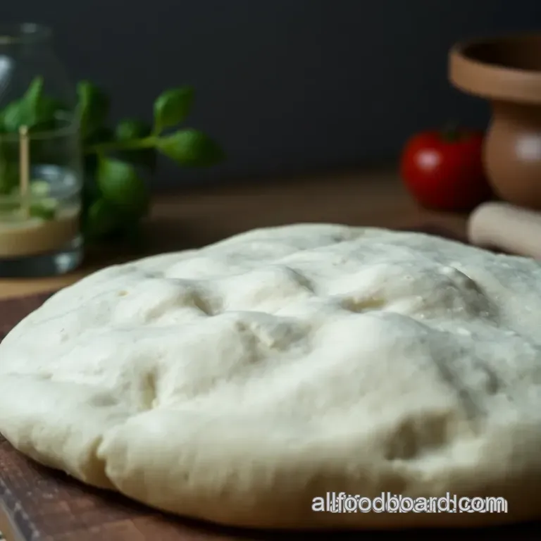 Classic Neapolitan-Style Pizza Dough: The Perfect Base for Any Topping presentation