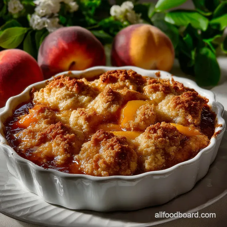Classic Peach Cobbler: Sweet Southern Comfort