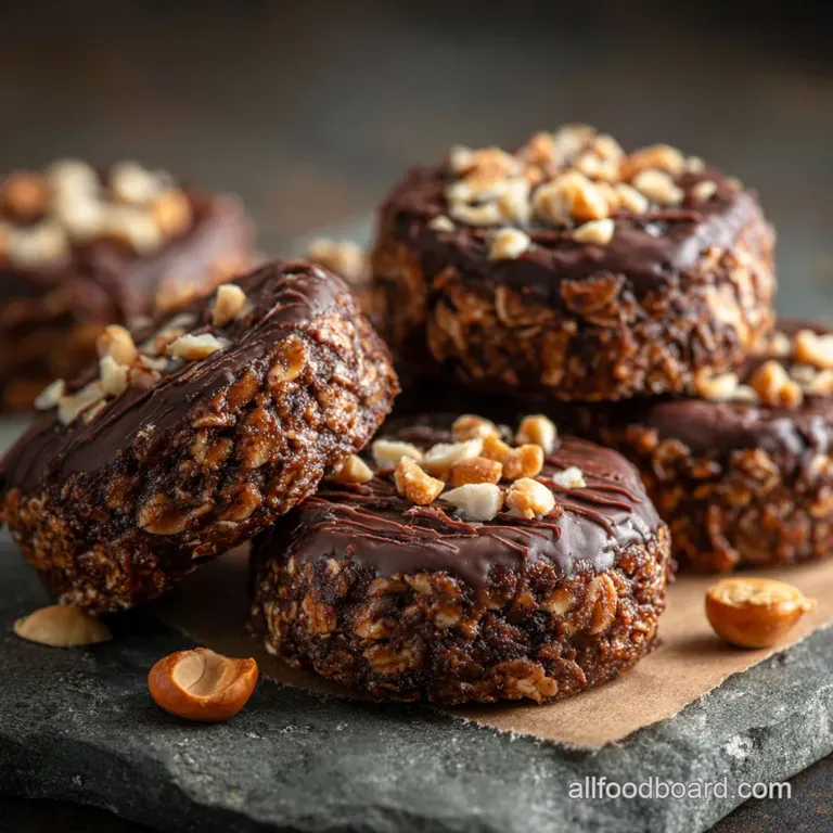 No Bake Cookies Classic Chocolate Oatmeal Recipe Ready in 5 Minutes presentation