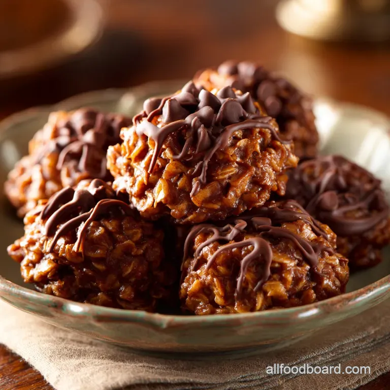 No Bake Cookies: the 60-Minute Recipe for Classic Fudgy Delights presentation