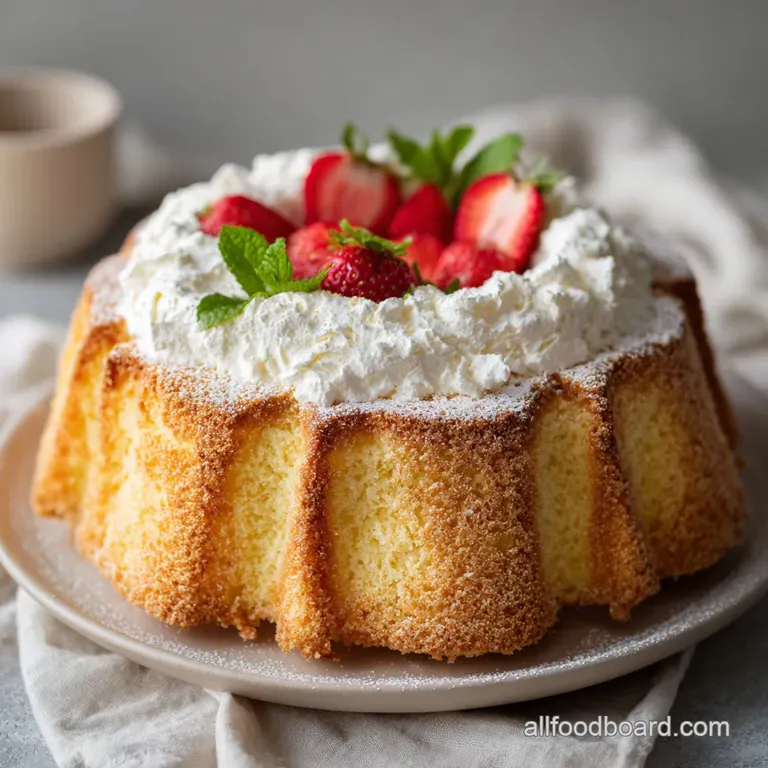 A perfectly baked pound cake slice elegantly presented with a light dusting of powdered sugar.