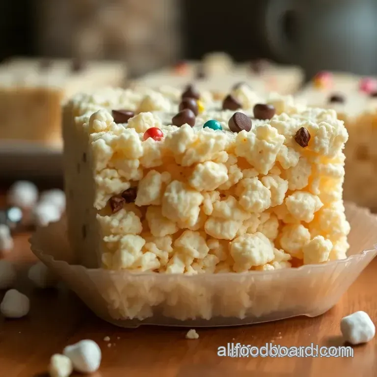 Classic Rice Crispy Treats: A Nostalgic Sweet Delight presentation