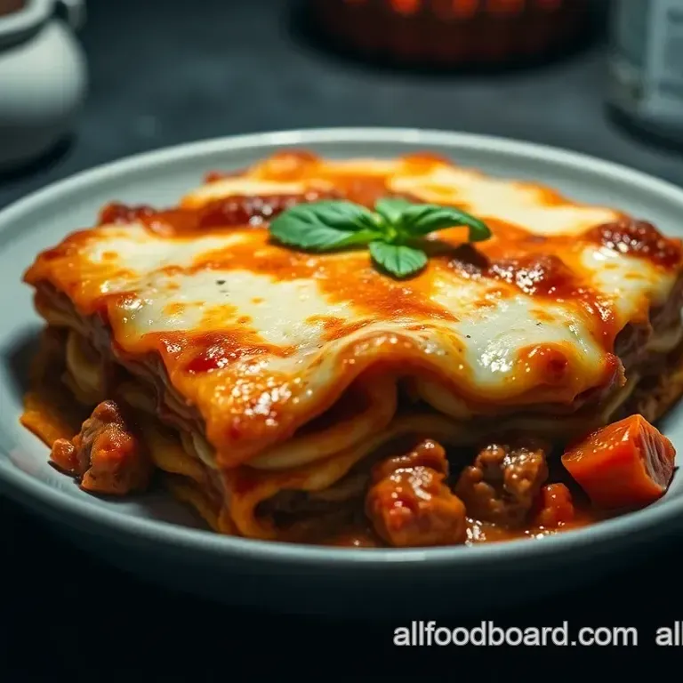 Classic Ricotta Lasagna: A Cheesy Comforting Delight