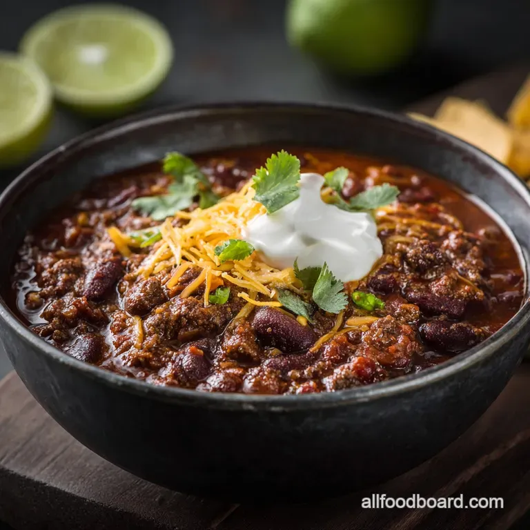 The Big Easy Chefs Classic Smoky Beef Bean Chili
