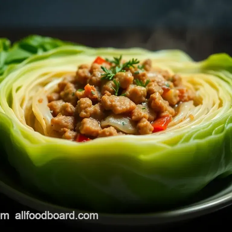 Classic Stuffed Cabbage Rolls (Golabki)