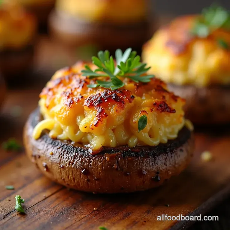 Classic Stuffed Mushrooms Pub Grub Elevated presentation
