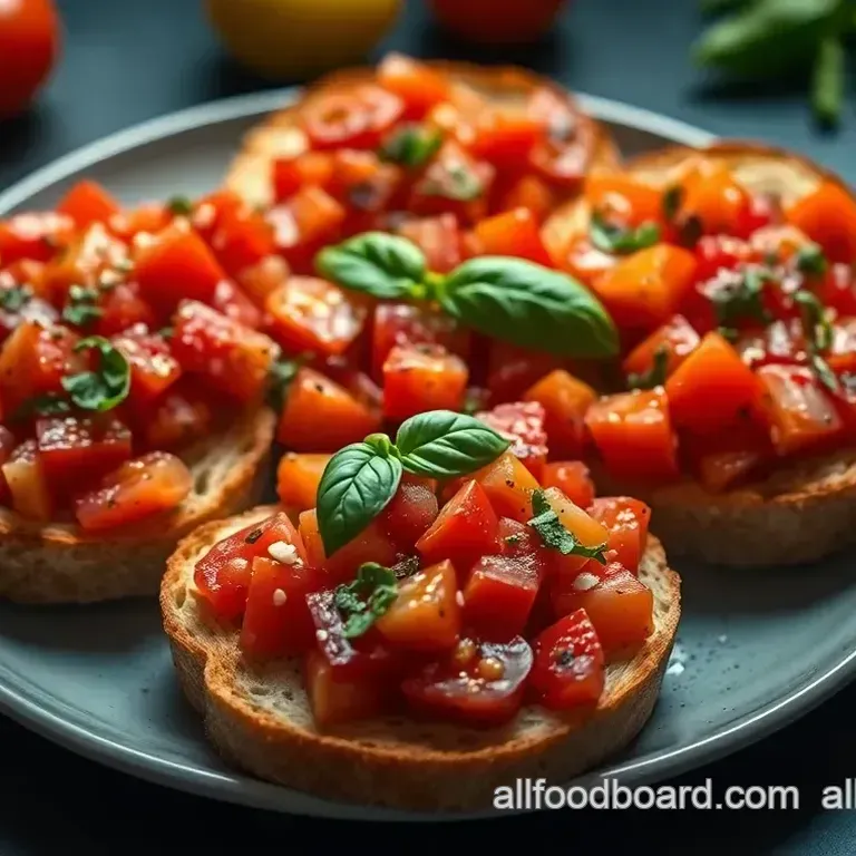 Classic Tomato Bruschetta