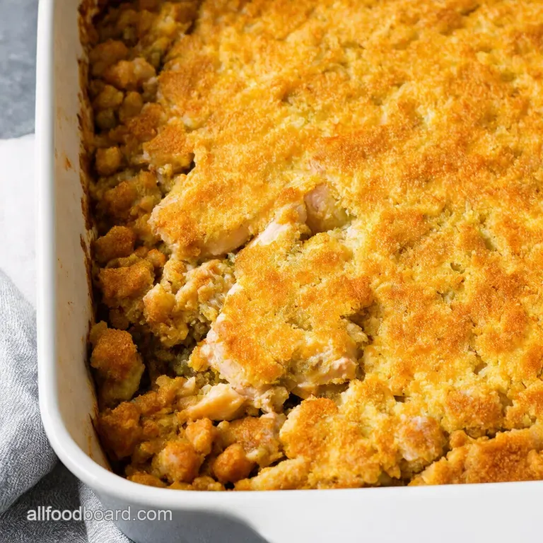 Chicken Stuffing Casserole My Cluckingham Palace Recipe Cluckingham Palace Casserole