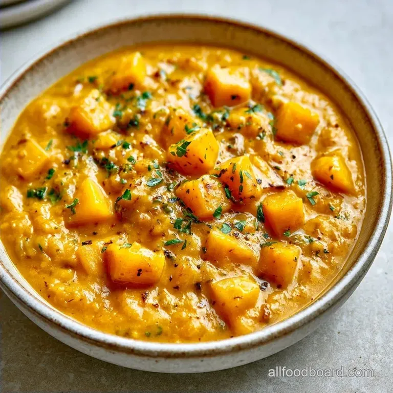 Coconut Yellow Squash Curry: Indian-Style