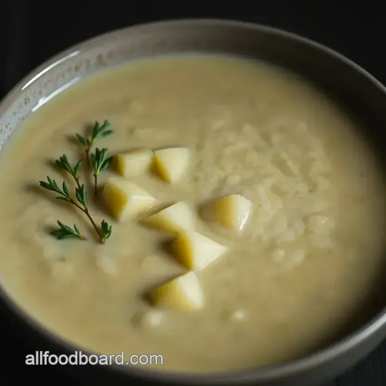 Comfort in a Bowl: Creamy Dreamy Potato Soup presentation