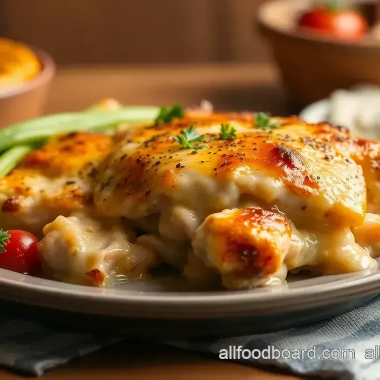 Baked Chicken Cordon Bleu Casserole Delight