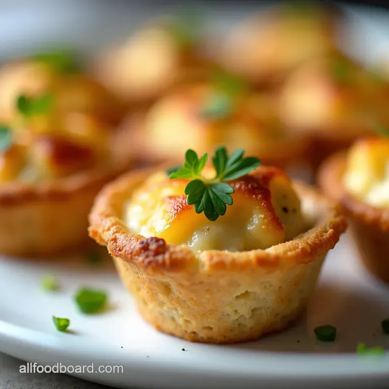 Little Crown Jewels Miniature Coronation Chicken Tartlets