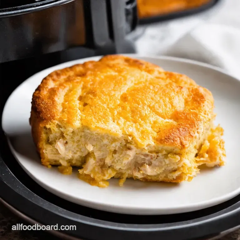 Cosoris Golden Chicken Biscuit Air Fryer Casserole