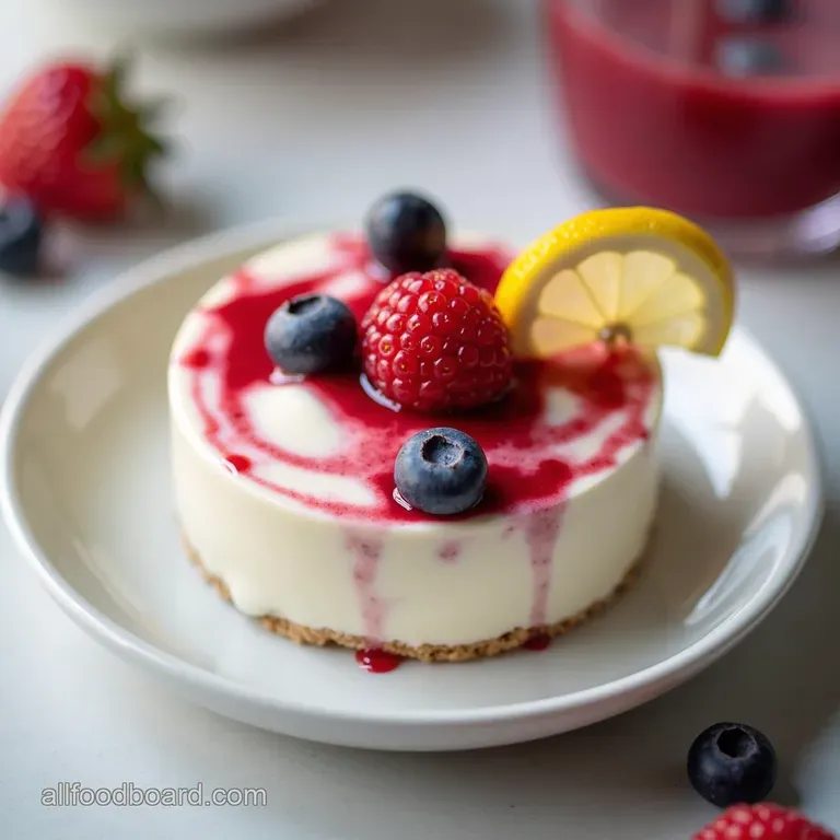 Light Airy Cottage Cheese Mousse Recipes No Bake The Cloud Nine Cottage Cheese Mousse Light Lemon Berry Swirl