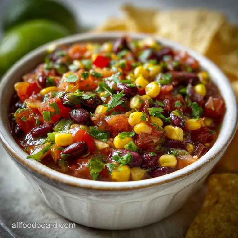 Cowboy Salsa: Fresh & Easy