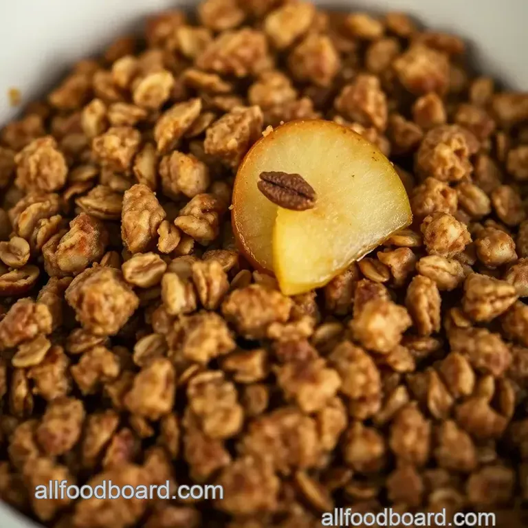 Cozy Apple Cinnamon Baked Oatmeal presentation