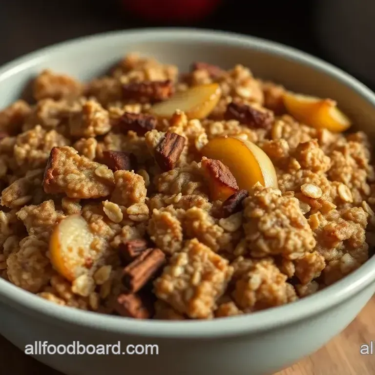 Cozy Apple Cinnamon Baked Oatmeal